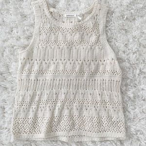 Sweater Tank Top